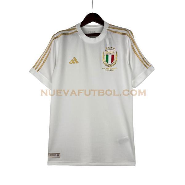 125th anniversary camiseta italia 2023 blanco hombre