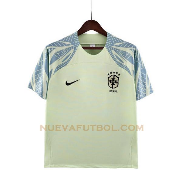 camiseta brasil 2022 verde hombre