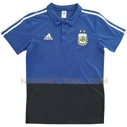 camiseta polo argentina 2018 azul hombre