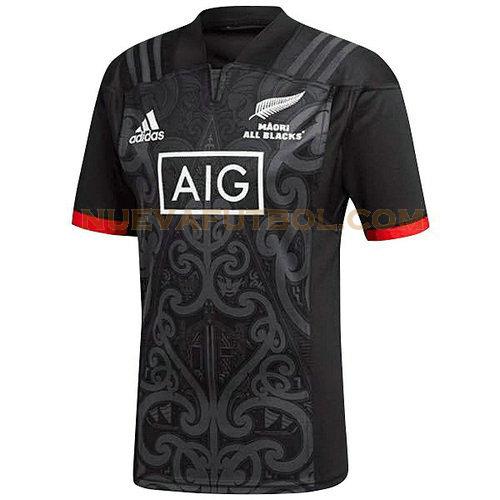 camiseta rugby all blacks 2019 negro hombre