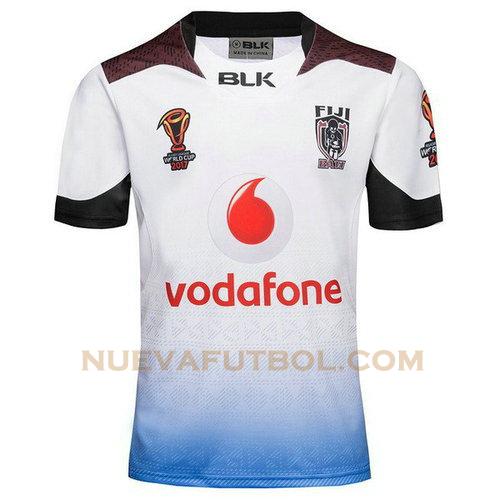 camiseta rugby fiyi 2017-2018 blanco hombre