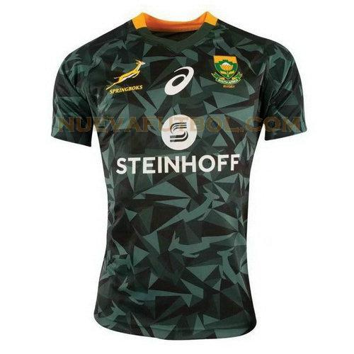 camiseta rugby sudáfrica 2018 verde hombre