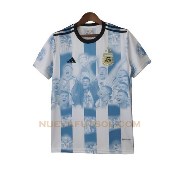 champion camiseta argentina 2022 2023 azul blanco hombre