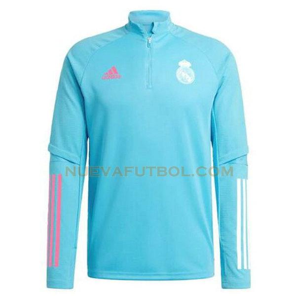 chaquet real madrid 2020-2021 bright cyan hombro