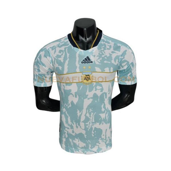 classic camiseta argentina player 2022 azul hombre