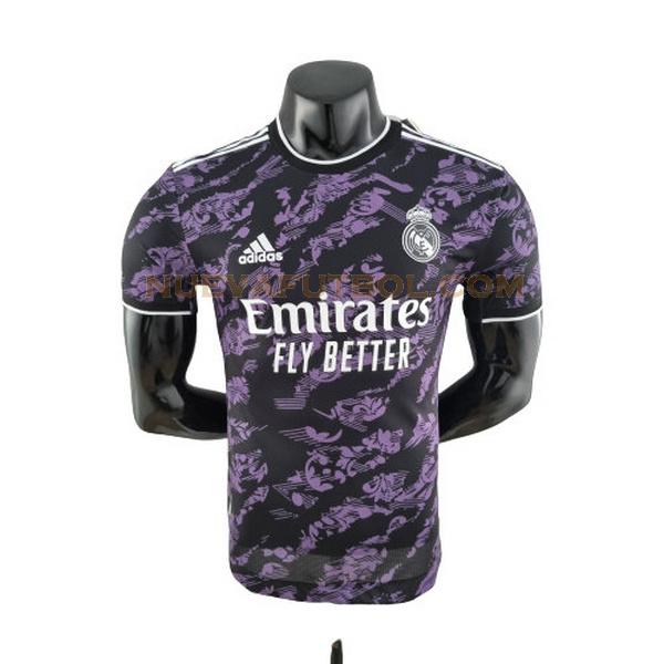 classic edition camiseta real madrid player 2022 2023 purple hombre