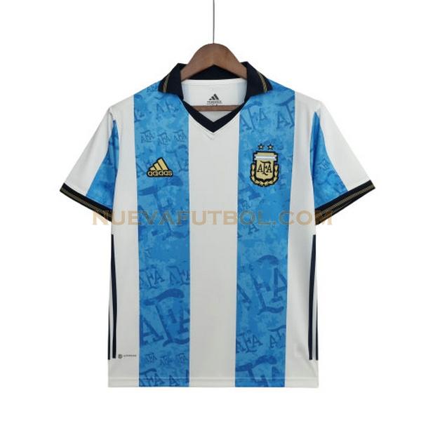 commemorative edition camiseta argentina 2022 azul blanco hombre
