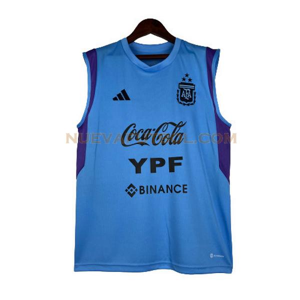 entrenamiento vest argentina 2023 azul hombre