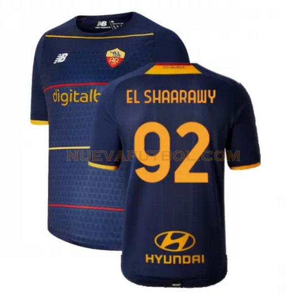 fourth camiseta el shaarawy 92 as roma 2021 2022 amarillo hombre