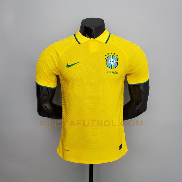futsal primera camiseta brasil player 2021 2022 amarillo hombre