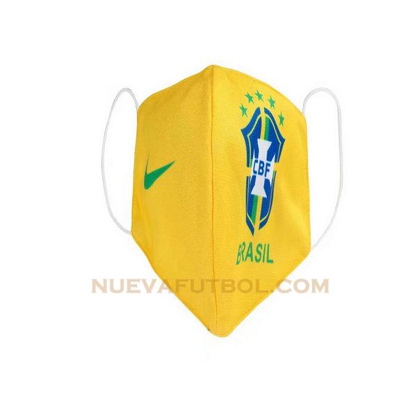 maschera brasil 2020-2021 yellow