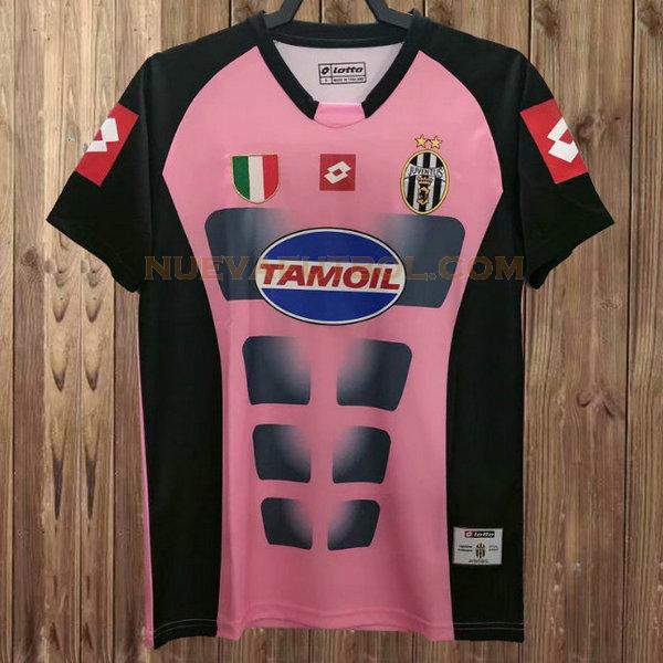 portero camiseta juventus 2002-2003 rosa hombre