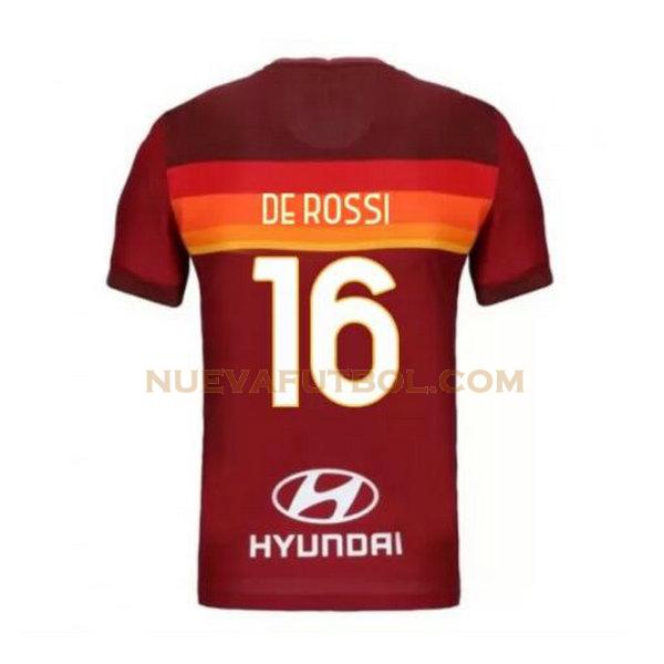 priemra camiseta de rossi 16 as roma 2020-2021 hombre