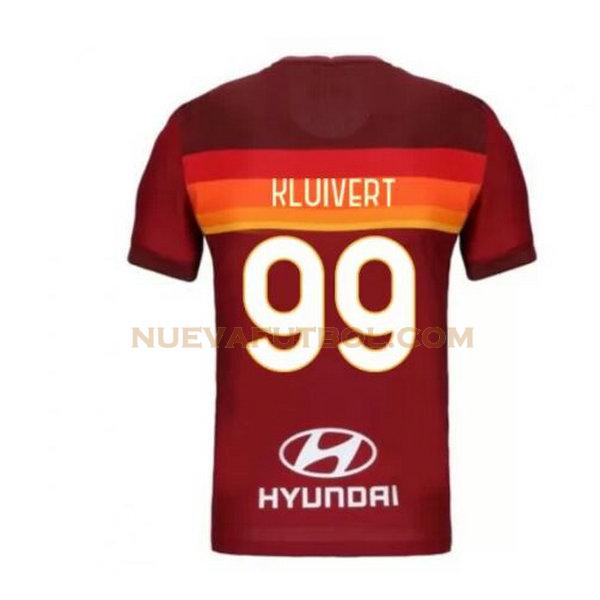 priemra camiseta kluivert 99 as roma 2020-2021 hombre