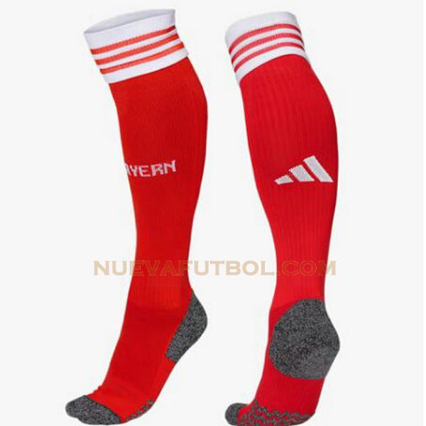 primera calcetines bayern de múnich 2023 2024 rojo hombre