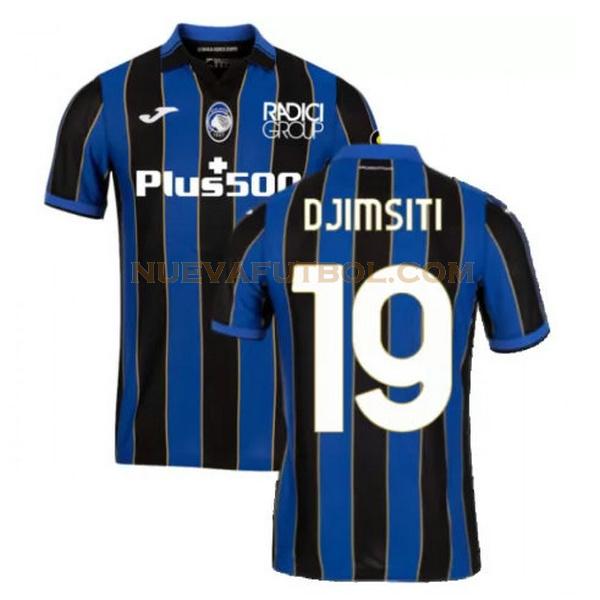 primera camiseta (djimsiti 19 atalanta bc 2021 2022 azul negro hombre