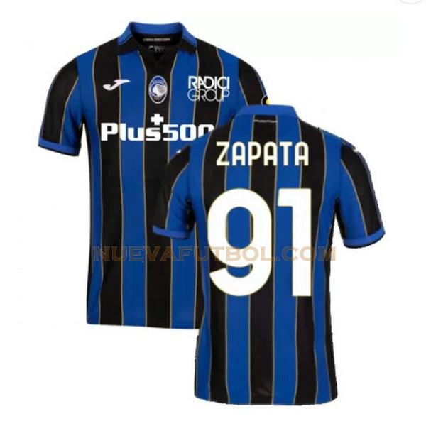 primera camiseta (zapata 91 atalanta bc 2021 2022 azul negro hombre