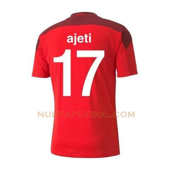 primera camiseta ajeti 17 suiza 2020-2021 rojo hombre