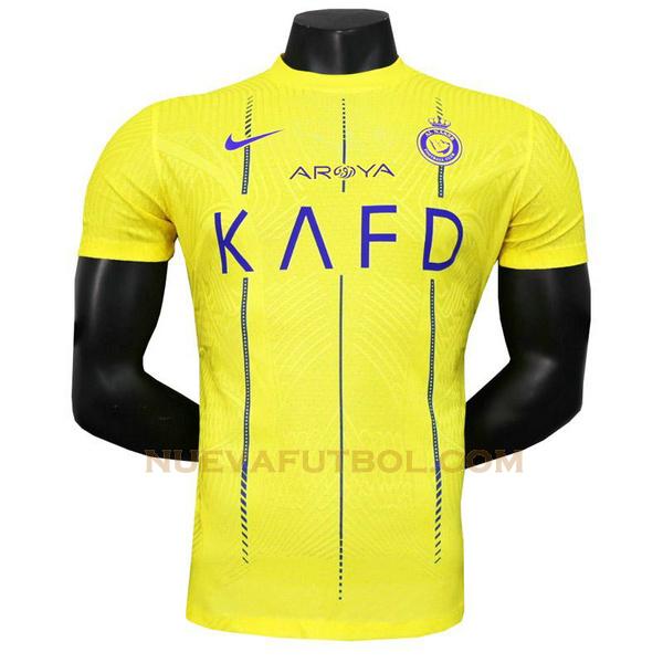 primera camiseta al-nassr fc player 2023 2024 amarillo hombre