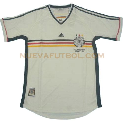 primera camiseta alemania copa mundial 1998 hombre