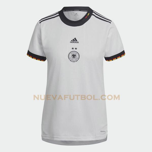 primera camiseta alemania euro 2022 blanco mujer