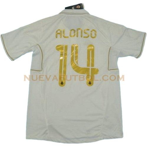 primera camiseta alonso 14 real madrid 2011-2012 hombre