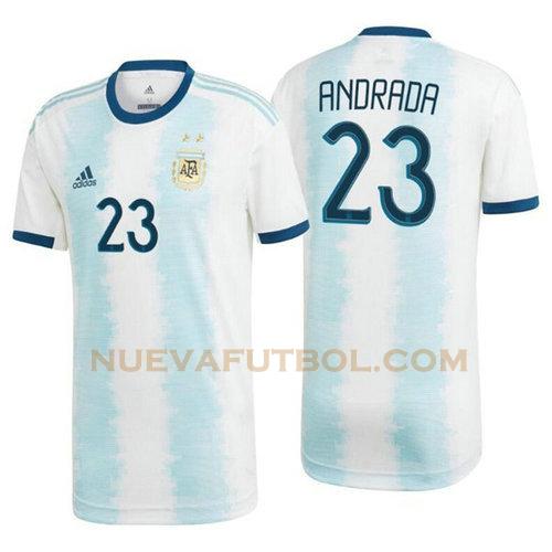 primera camiseta andrada 23 argentina 2020 hombre