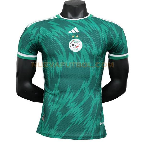 primera camiseta argelia player 2023 verde hombre