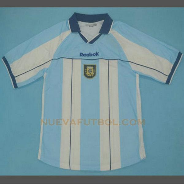 primera camiseta argentina 2001 azul hombre