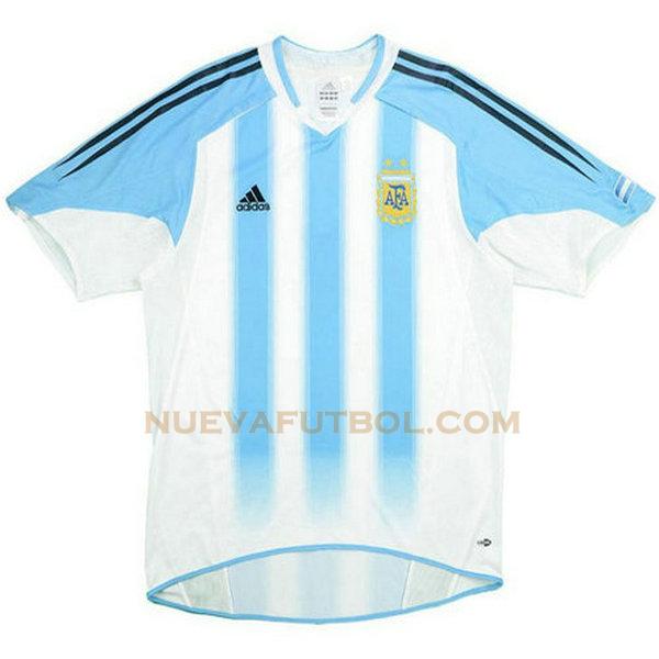 primera camiseta argentina 2004 blanco hombre