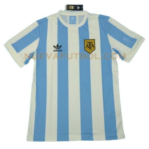 primera camiseta argentina copa mundial 1978 hombre