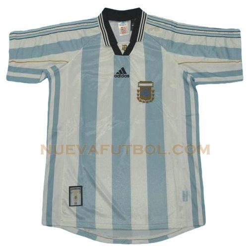 primera camiseta argentina copa mundial 1998 hombre