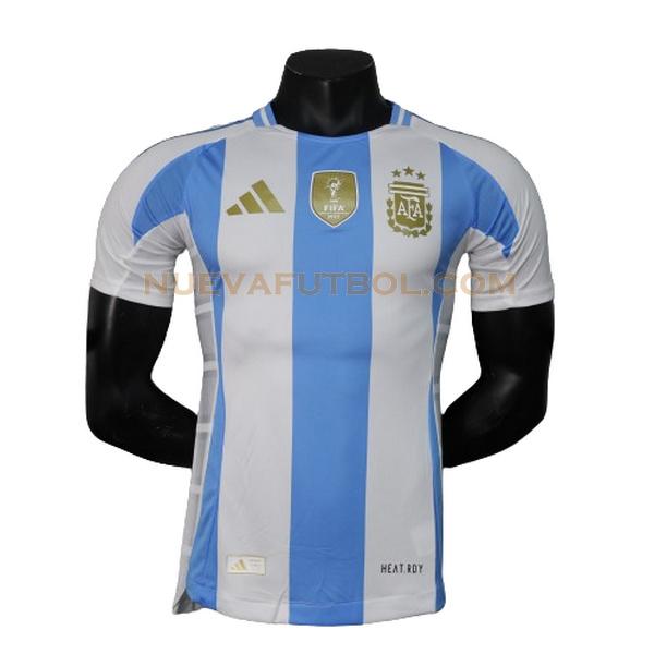 primera camiseta argentina player 2024 azul blanco hombre
