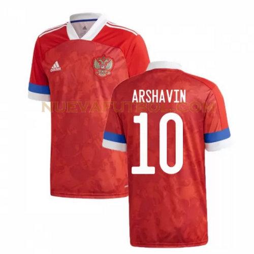 primera camiseta arshavin 10 rusia 2020 hombre