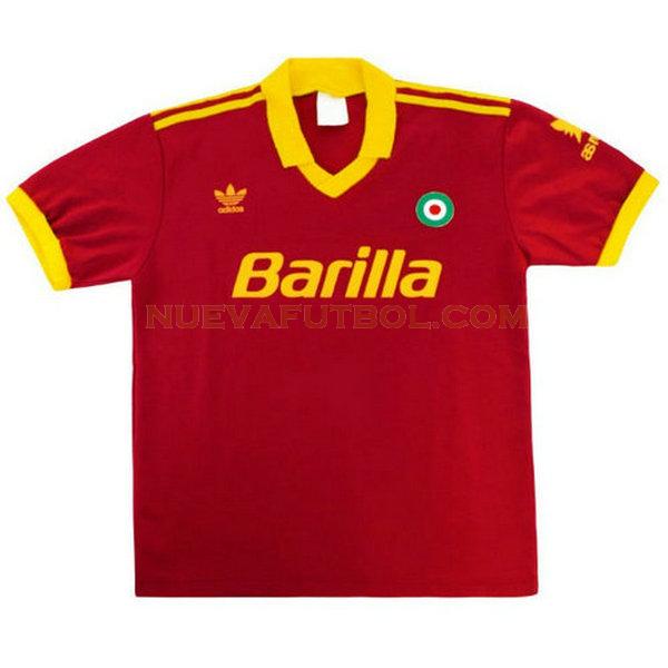 primera camiseta as roma 1991-1992 rojo hombre