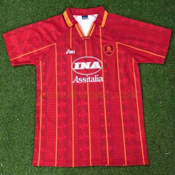 primera camiseta as roma 1996-1997 rojo hombre