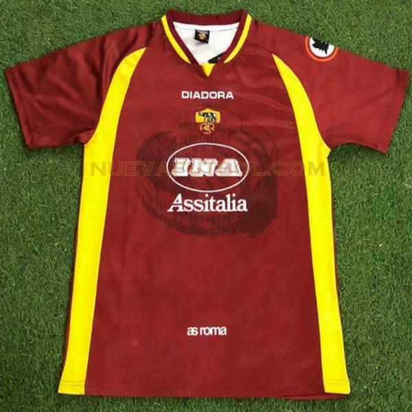 primera camiseta as roma 1997-1998 rojo hombre
