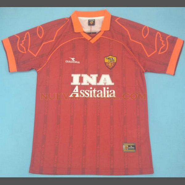 primera camiseta as roma 1999-2000 rojo hombre