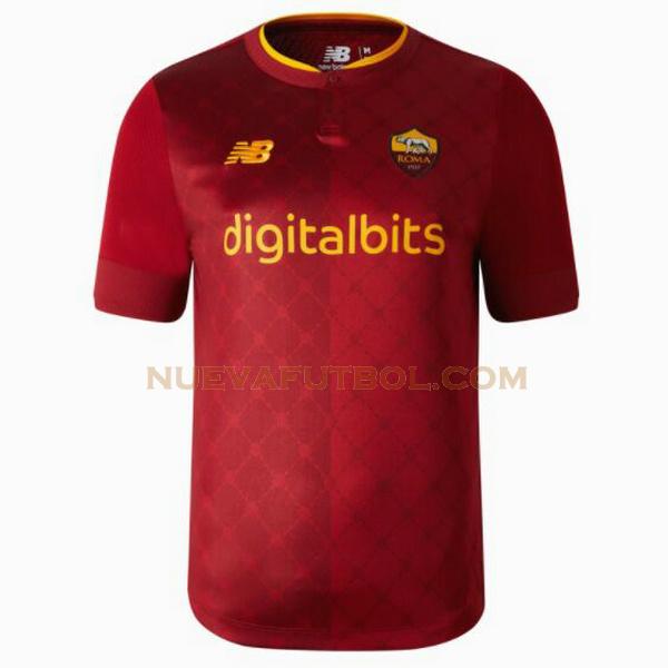 primera camiseta as roma 2022 2023 rojo hombre