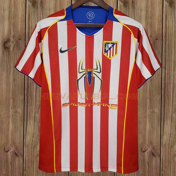 primera camiseta atletico madrid 2004-2005 rojo hombre