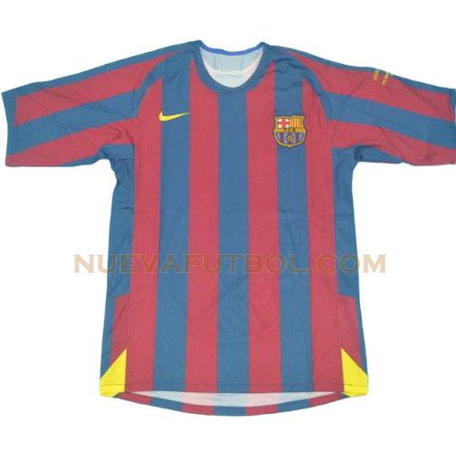 primera camiseta barcelona 2005-2006 hombre