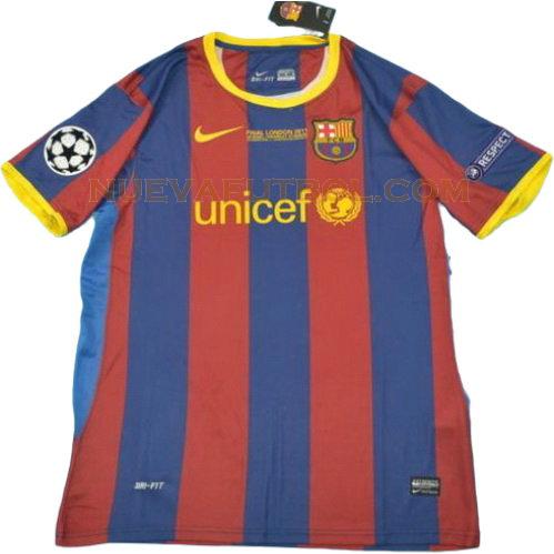 primera camiseta barcelona ucl 2010-2011 hombre