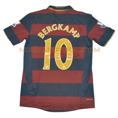 primera camiseta bergkamp 10 arsenal 2007-2008 hombre
