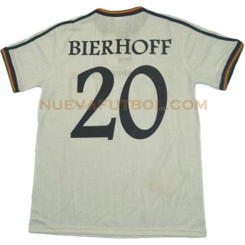 primera camiseta bierhoff 20 alemania 1996 hombre