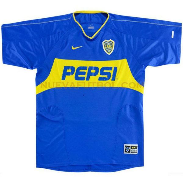 primera camiseta boca juniors 2003-2004 azul hombre