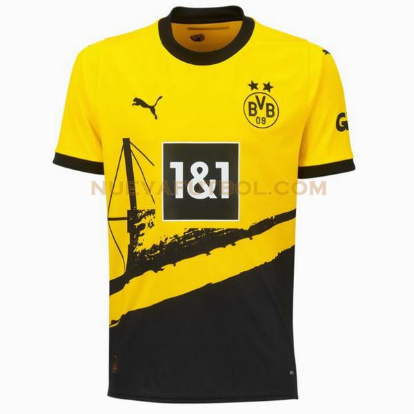 primera camiseta borussia dortmund 2023 amarillo negro hombre