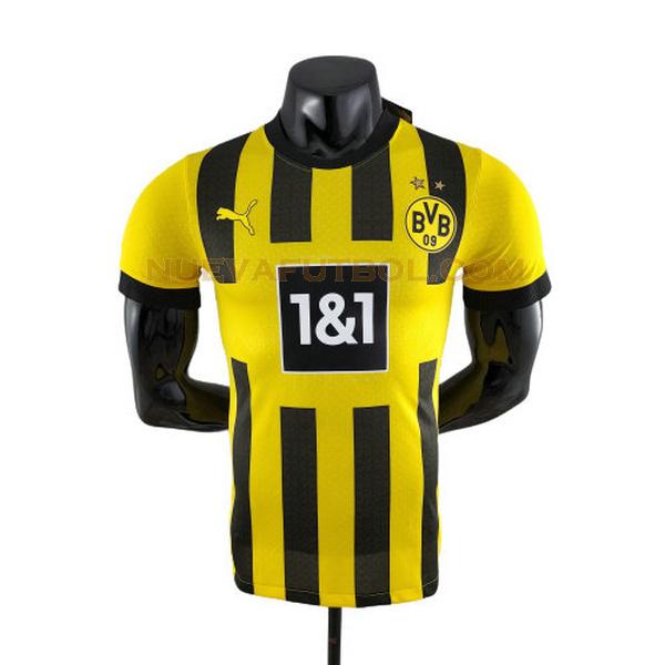 primera camiseta borussia dortmund player 2022 2023 amarillo hombre