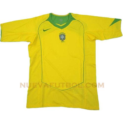 primera camiseta brasil 2004 hombre