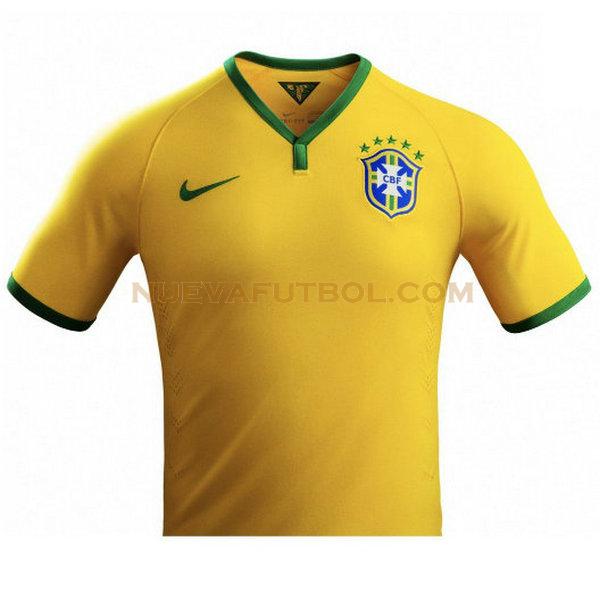 primera camiseta brasil 2014 yellow hombre