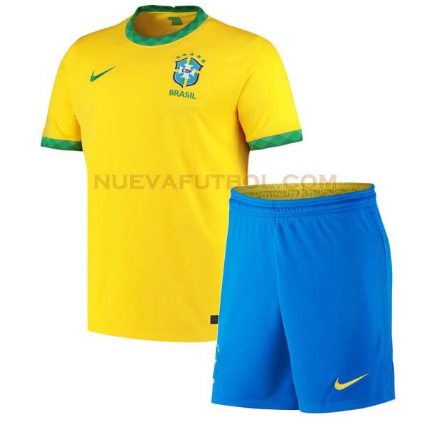 primera camiseta brasil 2020 amarillo niño